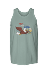 Red White & Brew 5K Garment Dyed Unisex Tank Top