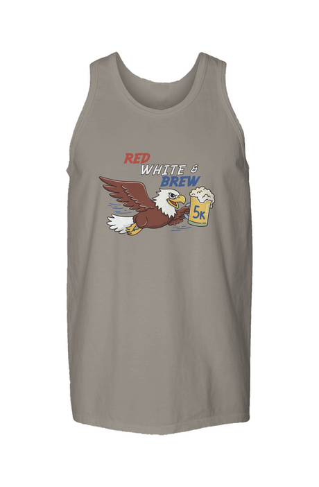 Red White & Brew 5K Garment Dyed Unisex Tank Top