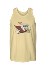 Red White & Brew 5K Garment Dyed Unisex Tank Top