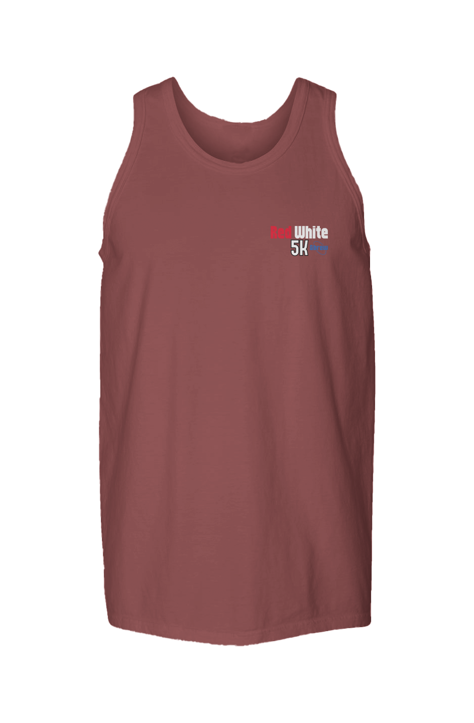 Red White & Brew 5K Garment Dyed Unisex Tank Top