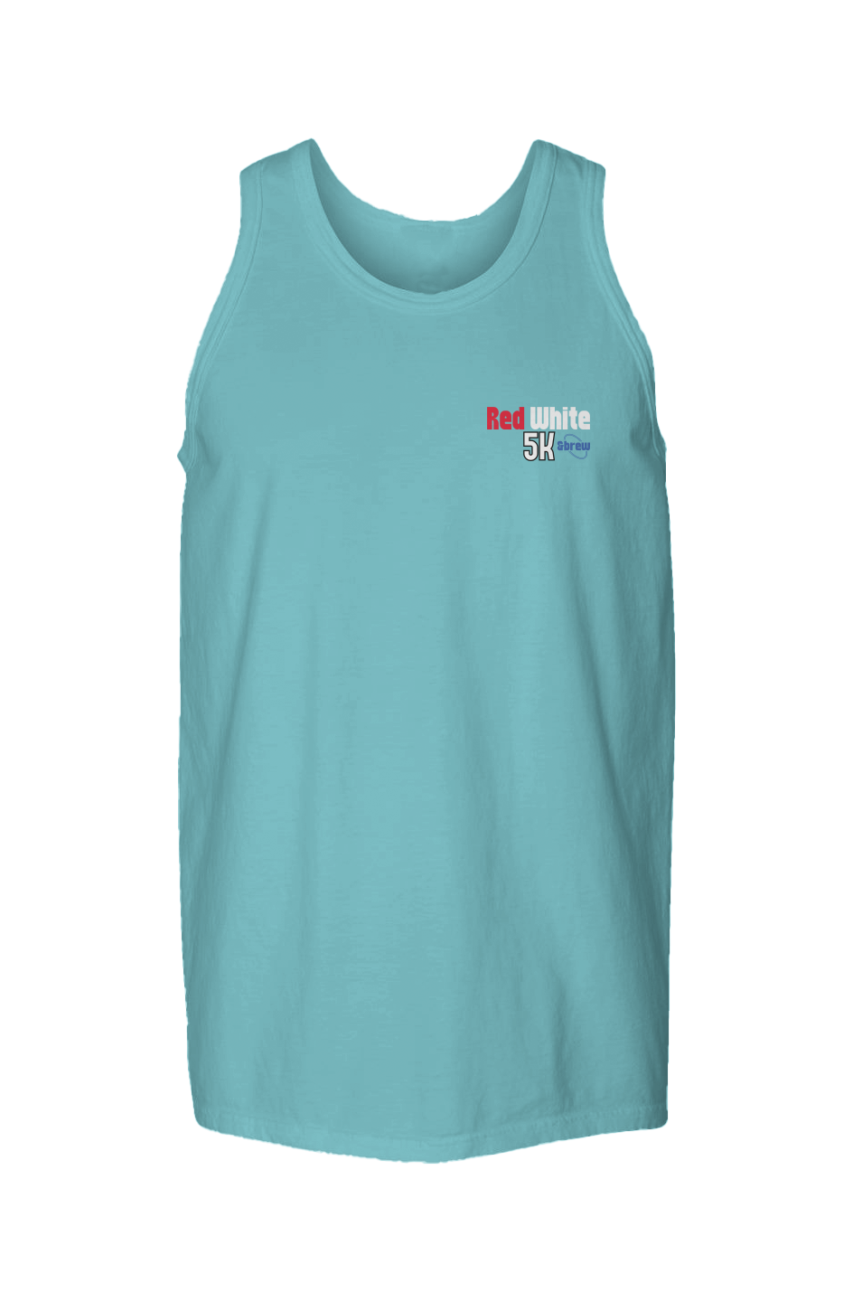 Red White & Brew 5K Garment Dyed Unisex Tank Top