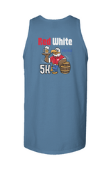 Red White & Brew 5K Garment Dyed Unisex Tank Top