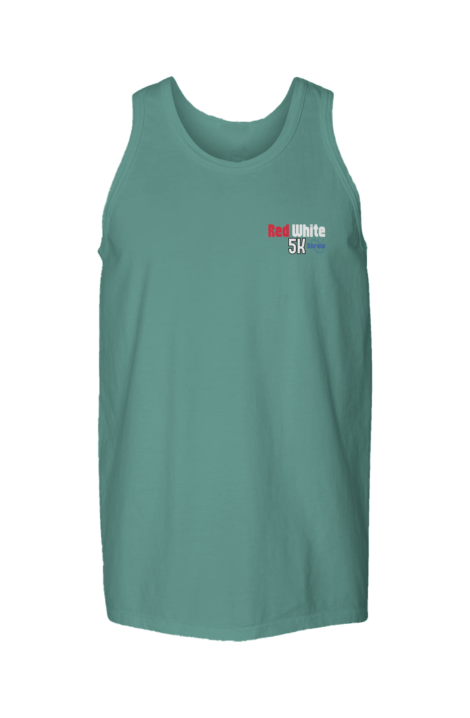 Red White & Brew 5K Garment Dyed Unisex Tank Top