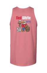 Red White & Brew 5K Garment Dyed Unisex Tank Top
