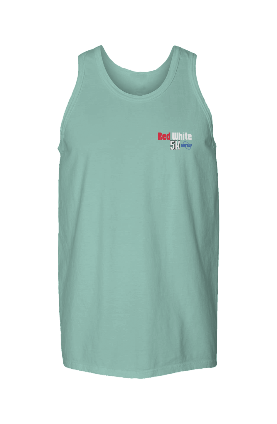 Red White & Brew 5K Garment Dyed Unisex Tank Top