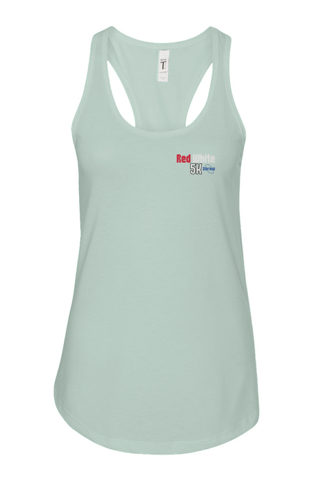 Red White & Brew 5K Ladies' Racerback Tank
