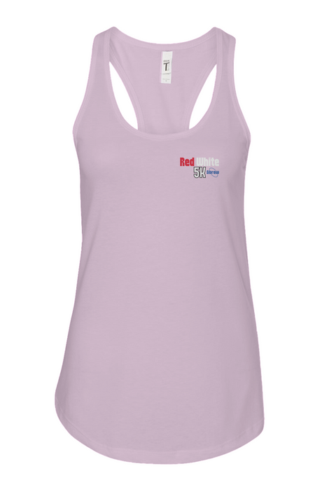 Red White & Brew 5K Ladies' Racerback Tank