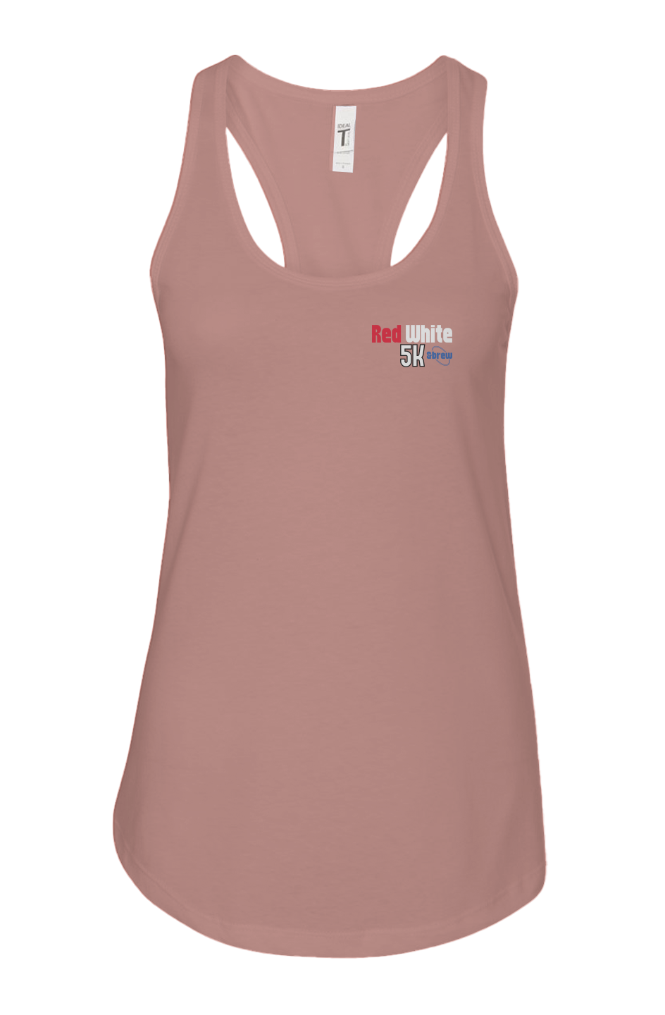 Red White & Brew 5K Ladies' Racerback Tank