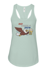 Red White & Brew 5K Ladies' Racerback Tank