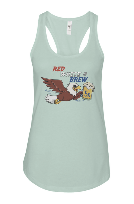 Red White & Brew 5K Ladies' Racerback Tank