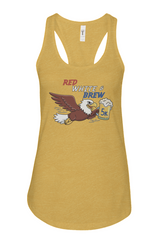 Red White & Brew 5K Ladies' Racerback Tank