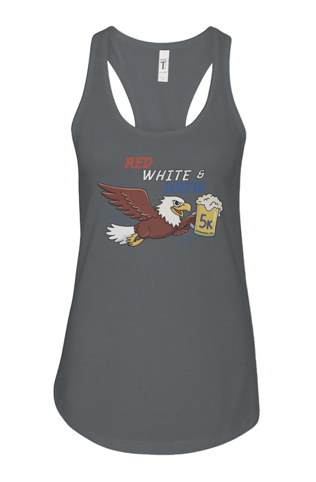 Red White & Brew 5K Ladies' Racerback Tank
