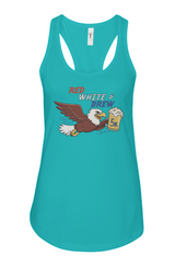 Red White & Brew 5K Ladies' Racerback Tank