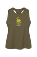 Cottonmouth Beer Relay Racerback Cropped Tank