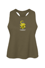 Cottonmouth Beer Relay Racerback Cropped Tank