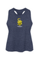 Cottonmouth Beer Relay Racerback Cropped Tank