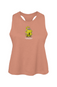 Cottonmouth Beer Relay Racerback Cropped Tank