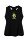 Cottonmouth Beer Relay Racerback Cropped Tank