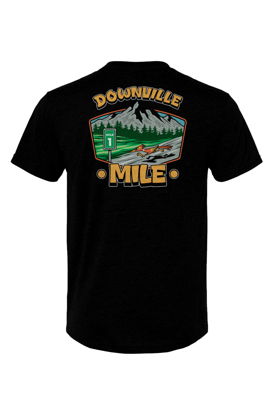 The Downville Mile Triblend Short Sleeve Crew
