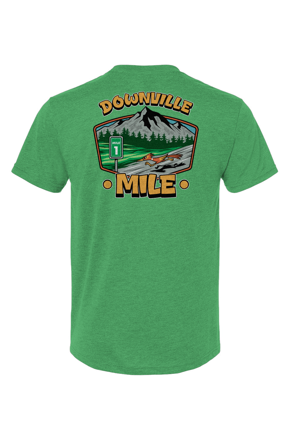 The Downville Mile Triblend Short Sleeve Crew