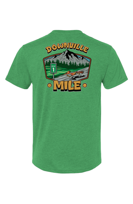 The Downville Mile Triblend Short Sleeve Crew