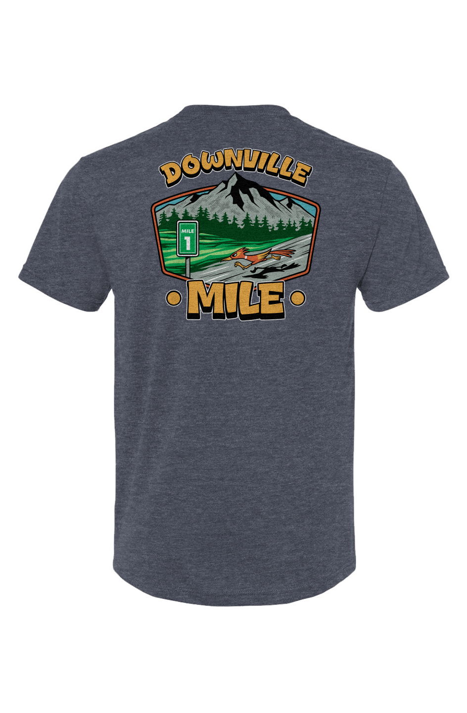 The Downville Mile Triblend Short Sleeve Crew