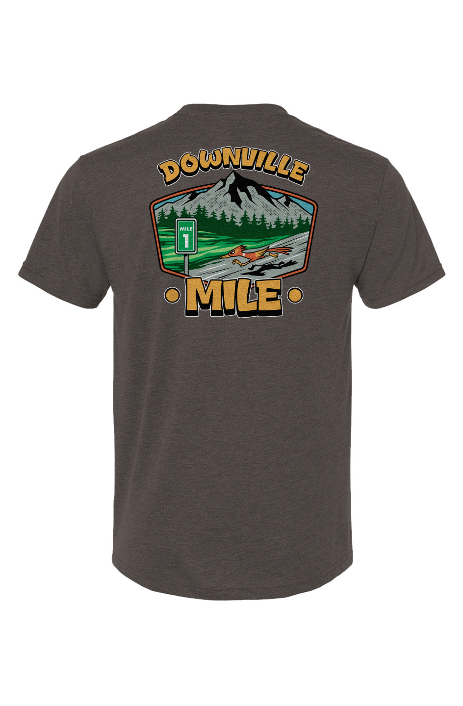 The Downville Mile Triblend Short Sleeve Crew