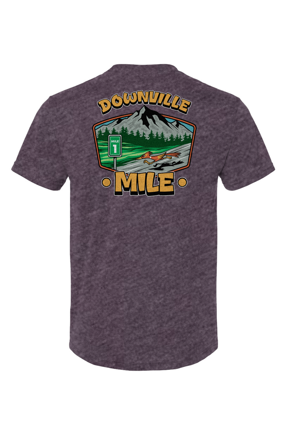 The Downville Mile Triblend Short Sleeve Crew