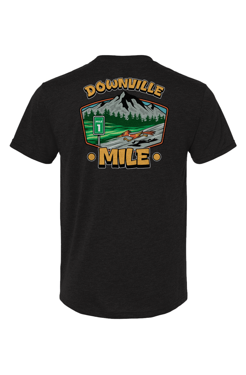 The Downville Mile Triblend Short Sleeve Crew