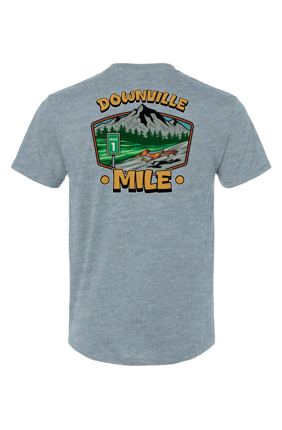 The Downville Mile Triblend Short Sleeve Crew