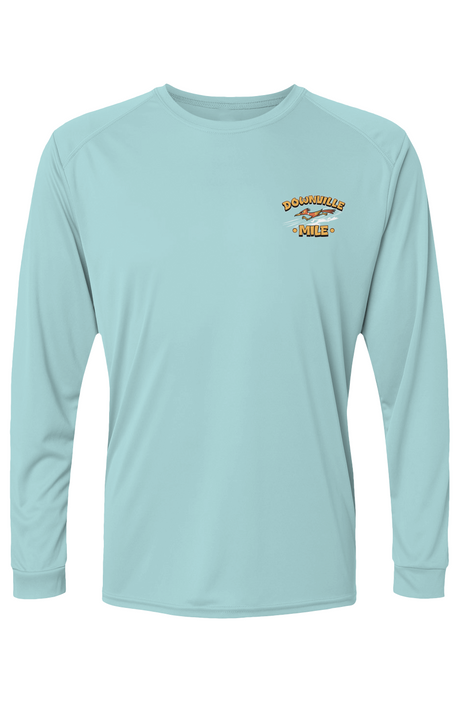 The Downville Mile Islander L/S Performance Tee w/ UPF 50+
