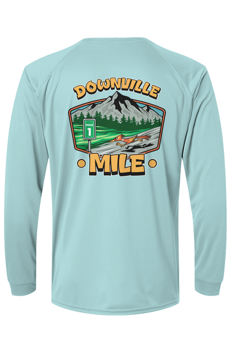 The Downville Mile Islander L/S Performance Tee w/ UPF 50+