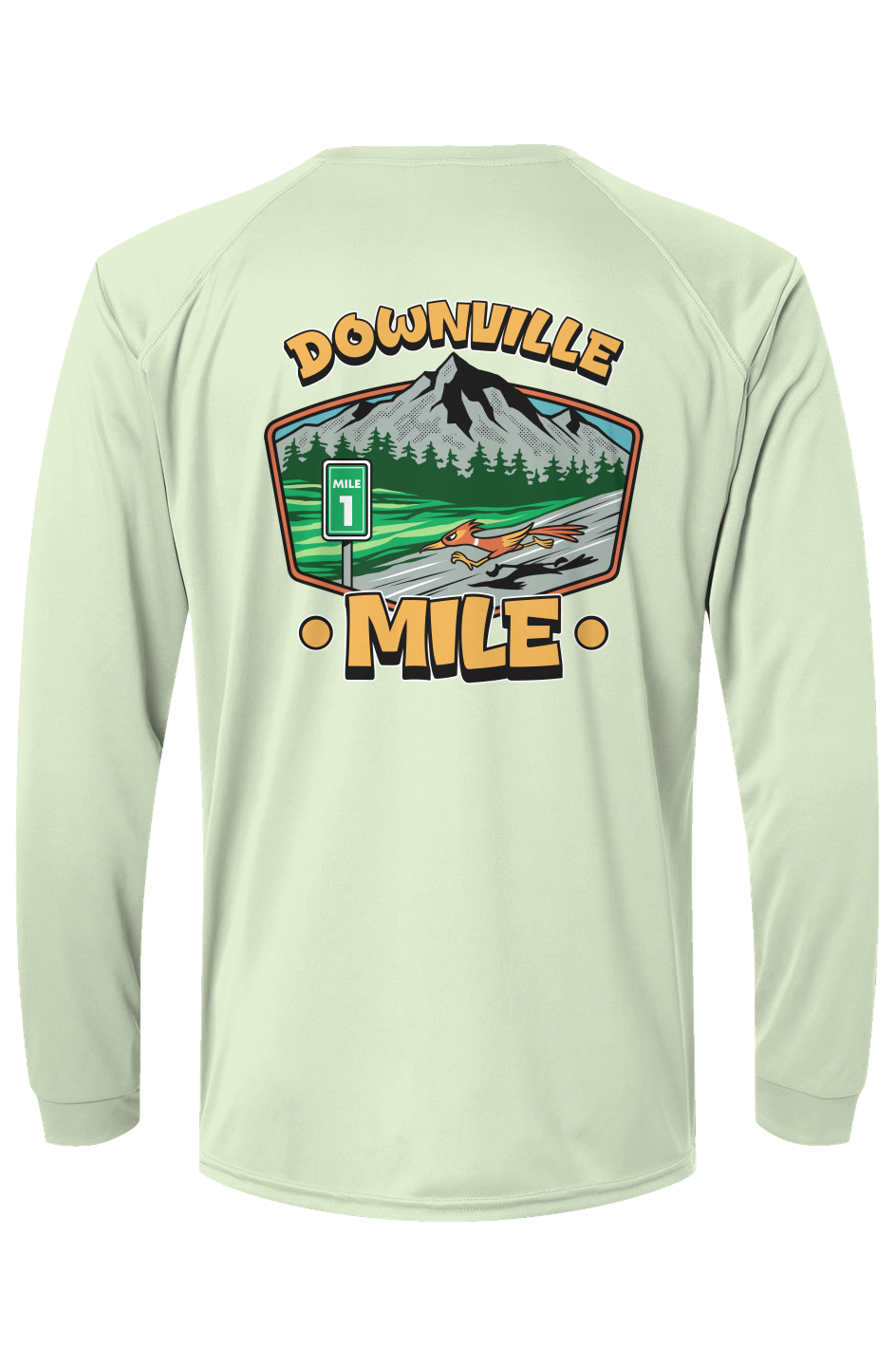 The Downville Mile Islander L/S Performance Tee w/ UPF 50+