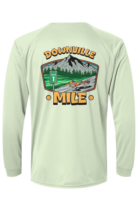 The Downville Mile Islander L/S Performance Tee w/ UPF 50+