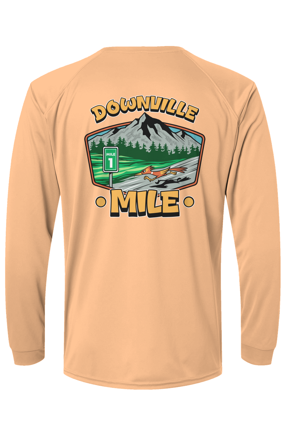 The Downville Mile Islander L/S Performance Tee w/ UPF 50+