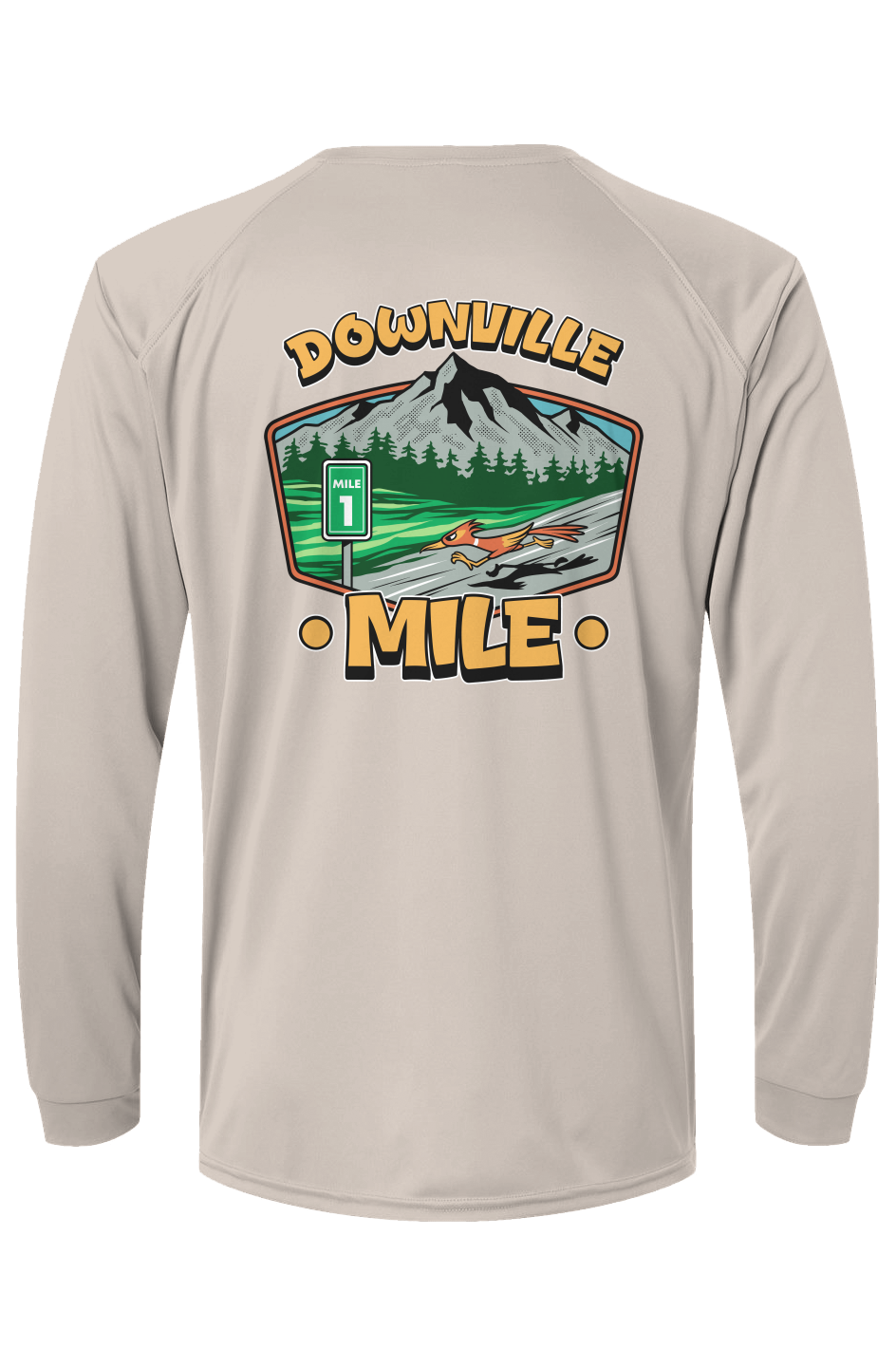 The Downville Mile Islander L/S Performance Tee w/ UPF 50+
