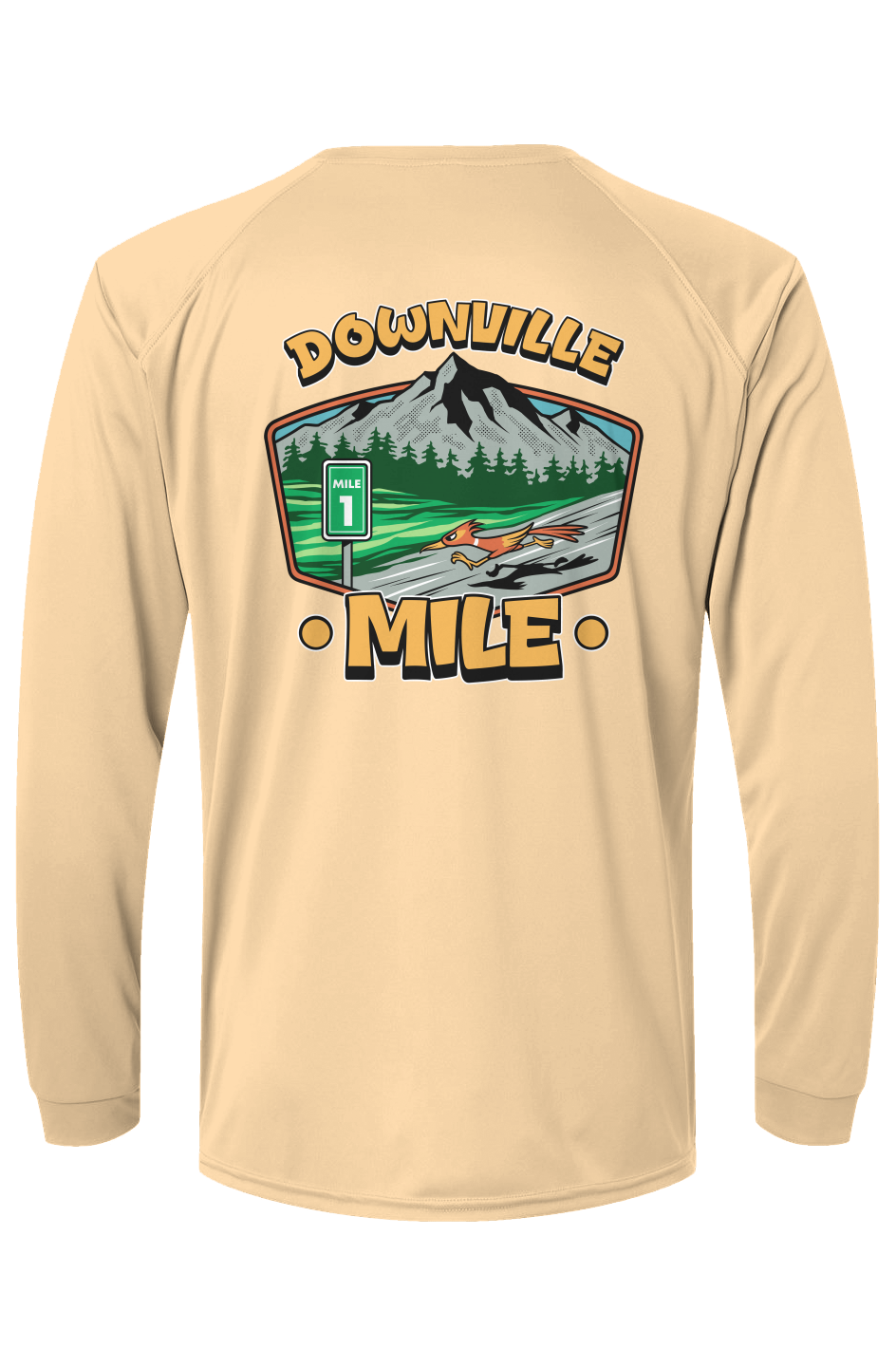 The Downville Mile Islander L/S Performance Tee w/ UPF 50+
