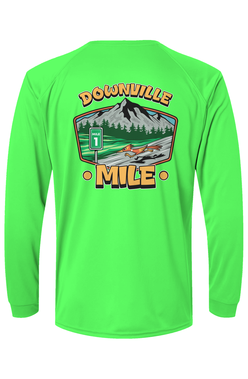 The Downville Mile Islander L/S Performance Tee w/ UPF 50+