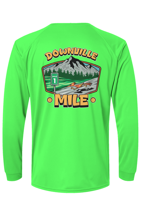 The Downville Mile Islander L/S Performance Tee w/ UPF 50+
