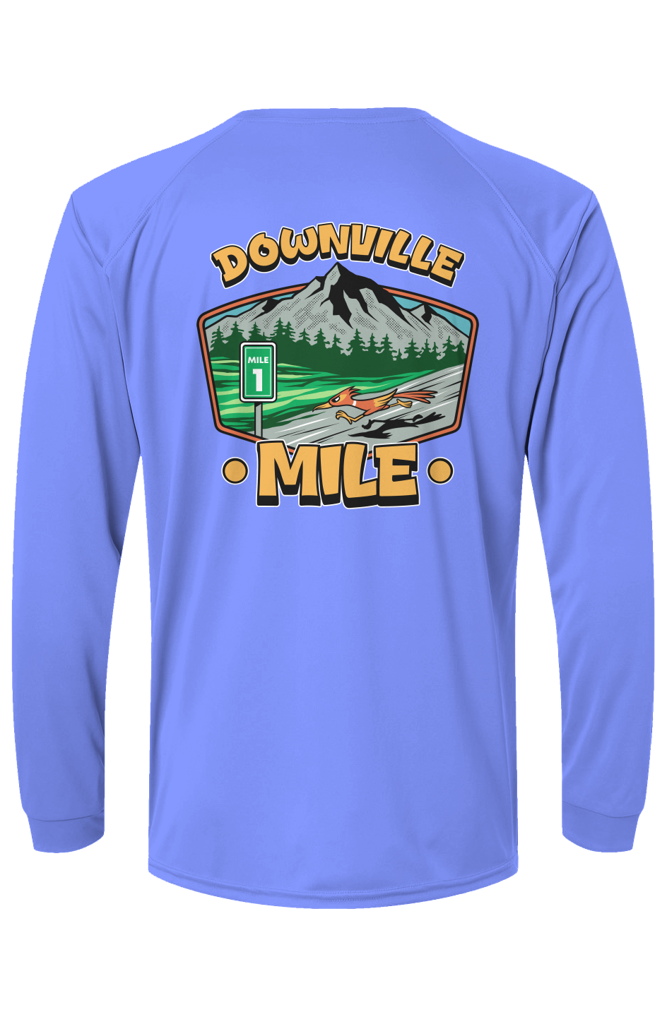 The Downville Mile Islander L/S Performance Tee w/ UPF 50+