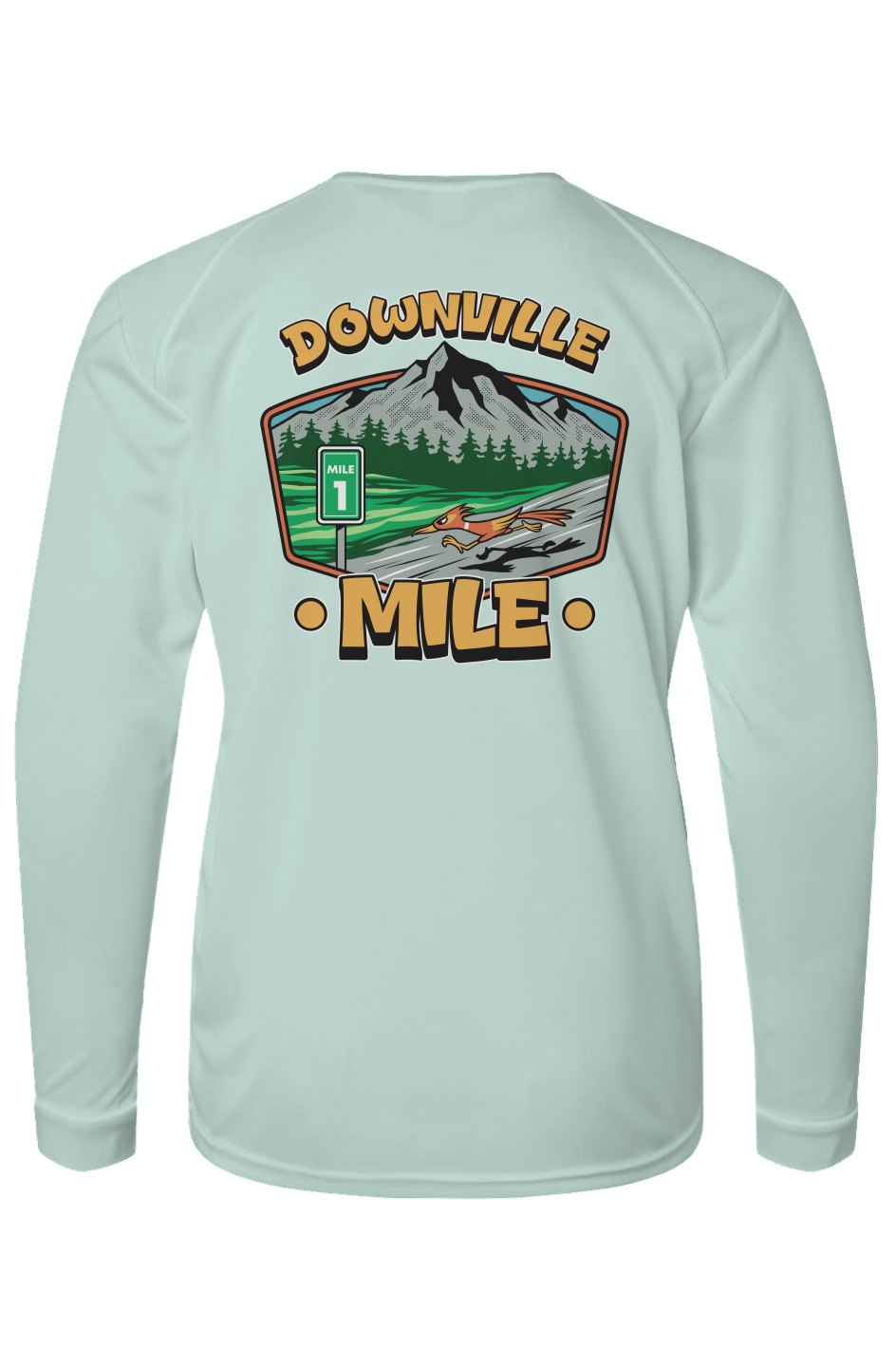 The Downville Mile Youth Islander L/S Performance Tee w/ UPF50+