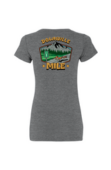 The Downville Mile Ladies' Silhouette Triblend Tee