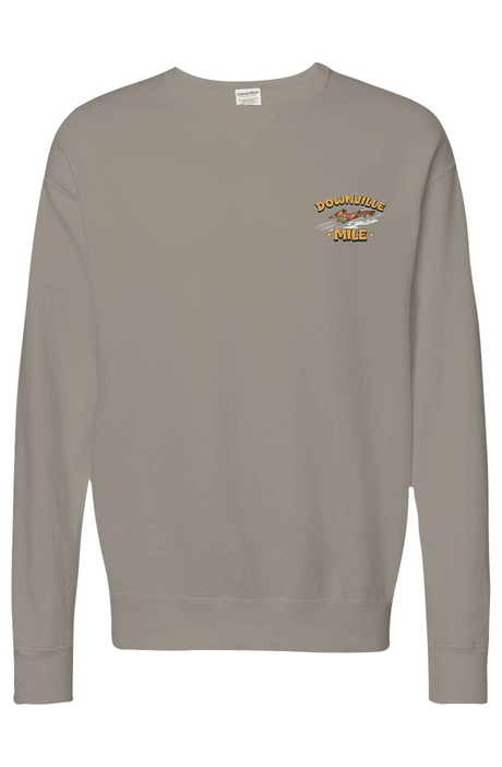 The Downville Mile Garment Dyed Unisex Crewneck Sweatshirt