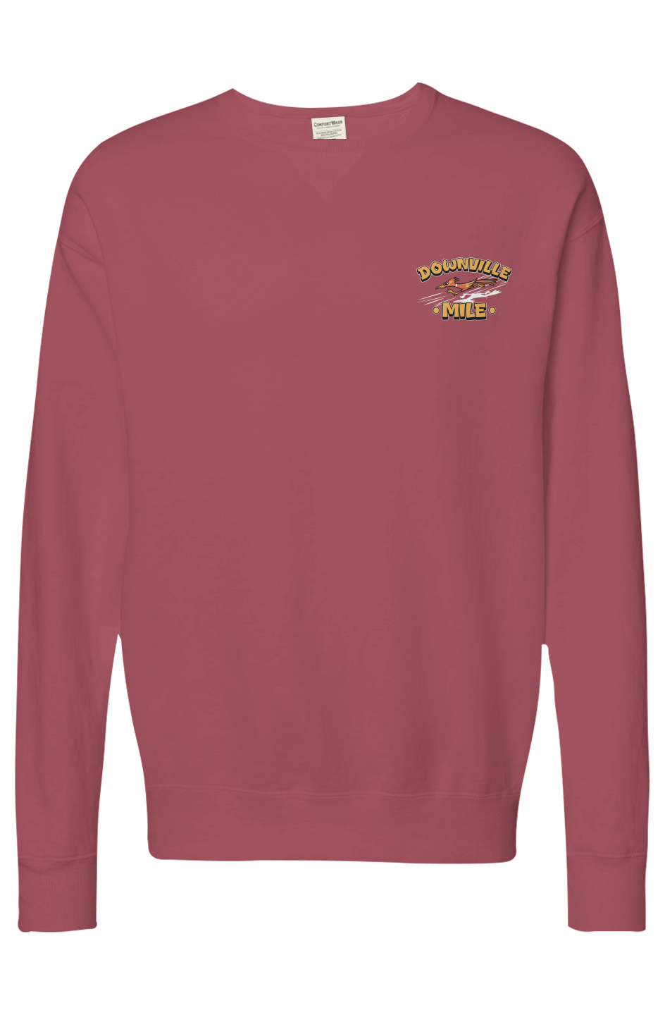 The Downville Mile Garment Dyed Unisex Crewneck Sweatshirt