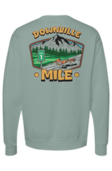 The Downville Mile Garment Dyed Unisex Crewneck Sweatshirt