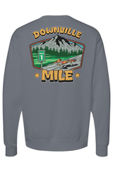 The Downville Mile Garment Dyed Unisex Crewneck Sweatshirt