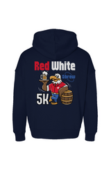 Red White & Brew 5K Sponge Fleece Hoodie