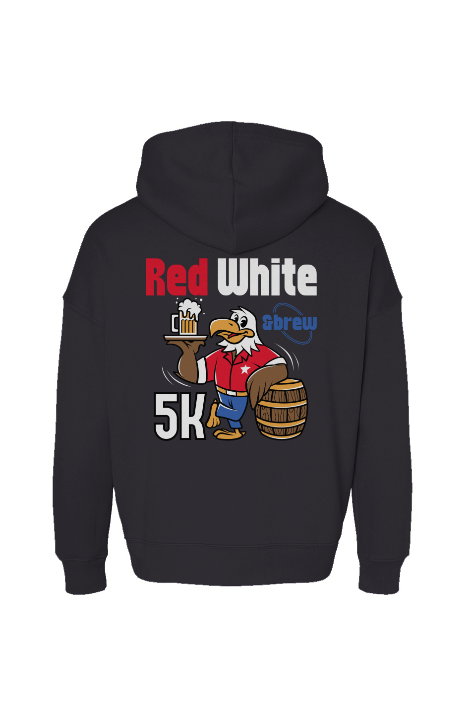 Red White & Brew 5K Sponge Fleece Hoodie