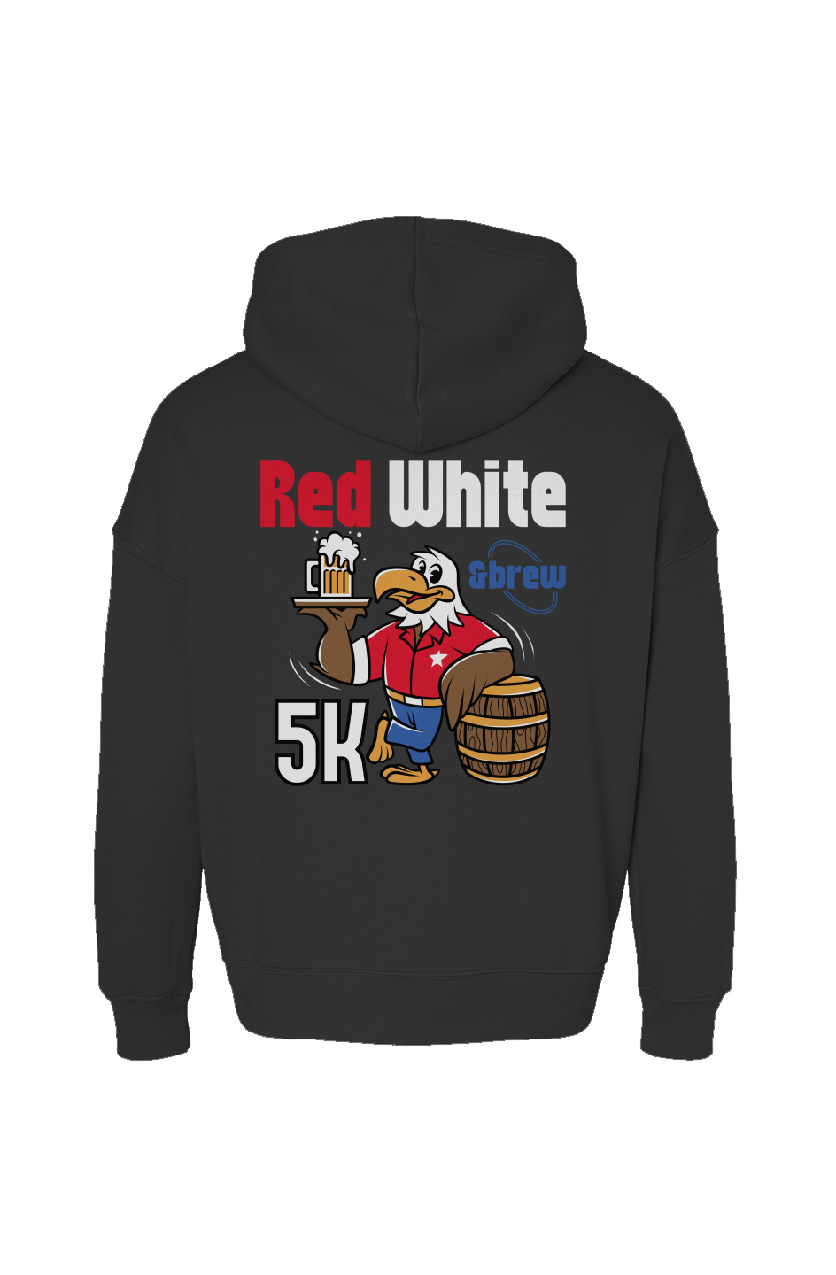Red White & Brew 5K Sponge Fleece Hoodie