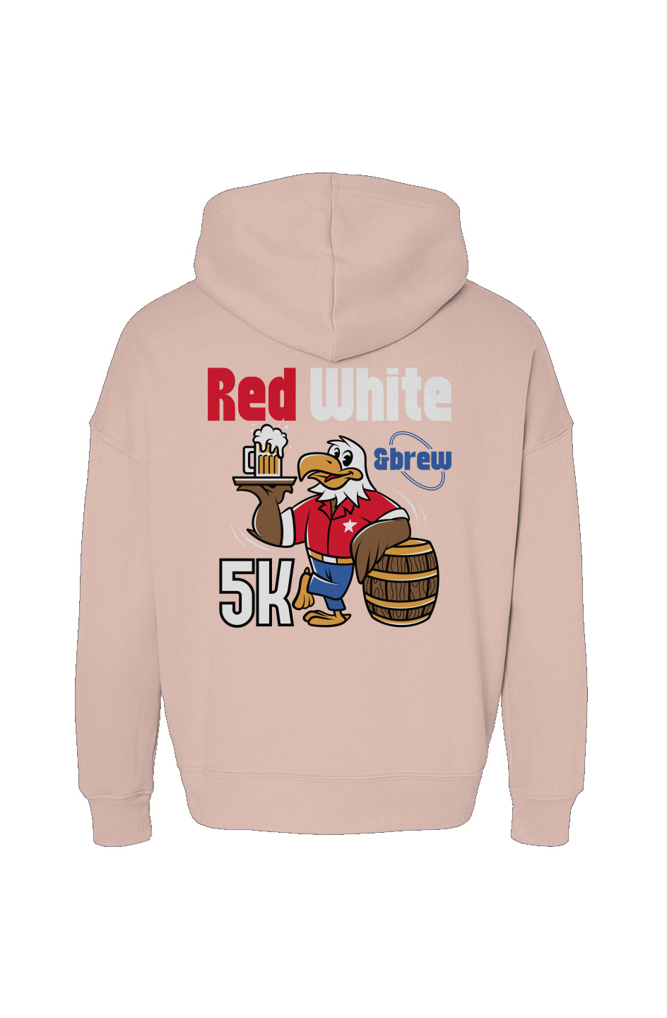 Red White & Brew 5K Sponge Fleece Hoodie